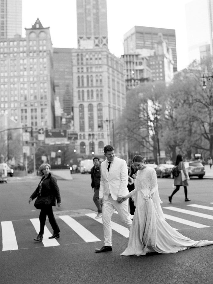 city hall wedding photos
